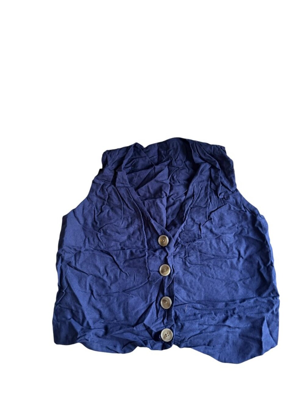 Navy blue set - vest & pants (S/M) unused